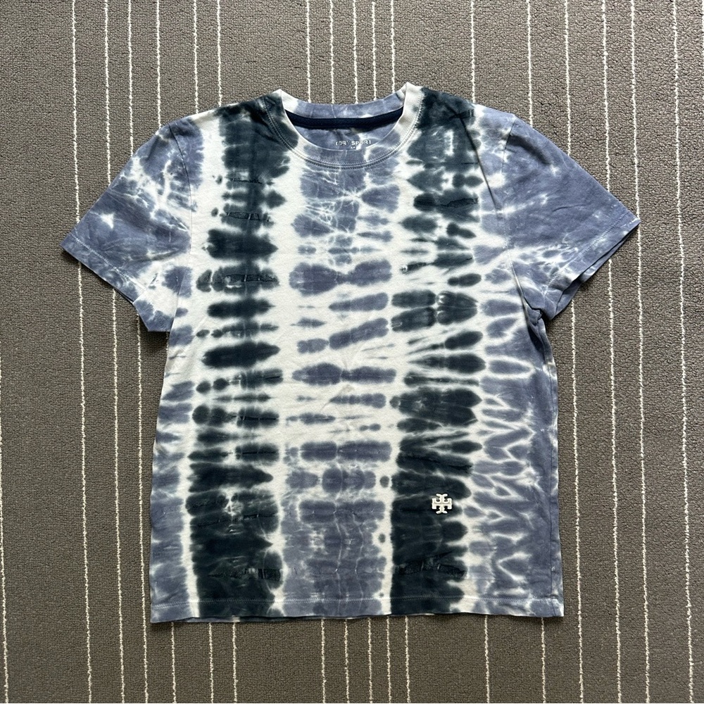 Tory Burch Sport Tie-dye Short Sleeve Tee